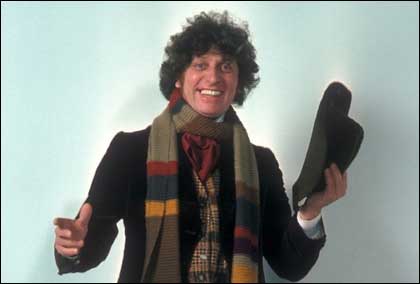 The Man, The Myth, The Scarf. The Fourth Doctor. 